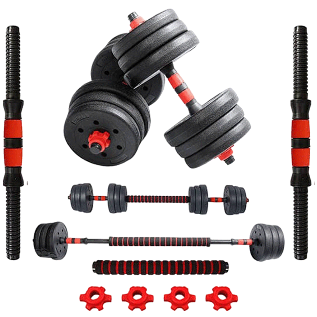 PDS-20P+ Adjustable PVC Cement Dumbbells Set